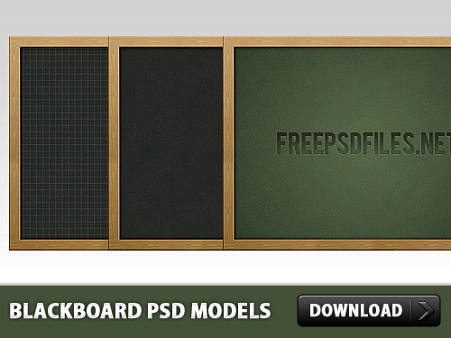 黒板無料 PSD モデル