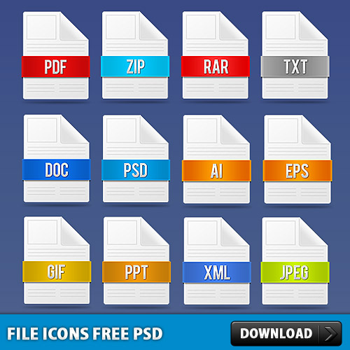 ファイル アイコン無料 Psd ファイル 無料素材のフリーpsd