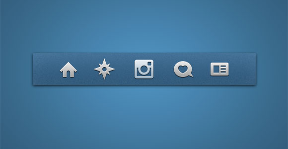 Instagram の PSD アイコン