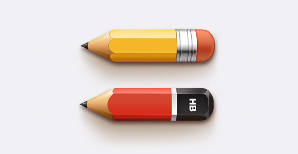 鉛筆無料 psd ファイル