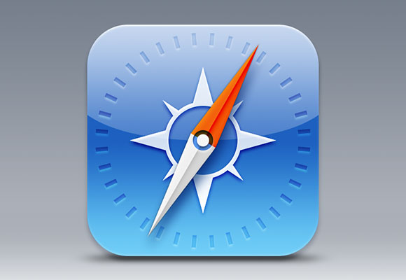 Ios7 Safari のアイコン Psd 無料素材のフリーpsd