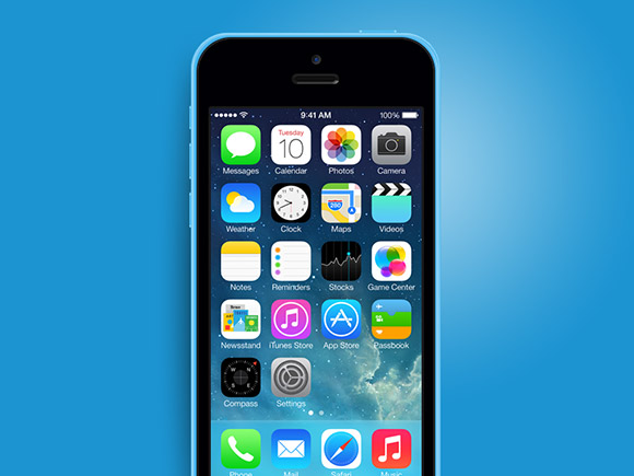 Iphone 5 C Psd モックアップ 無料素材のフリーpsd